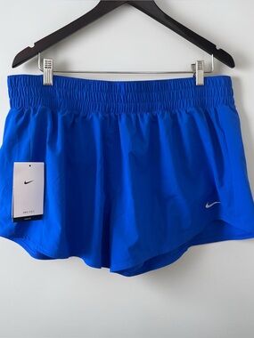 Nike Dri-FIT Women’s Running Shorts Blue Loose Fit NWT XL
